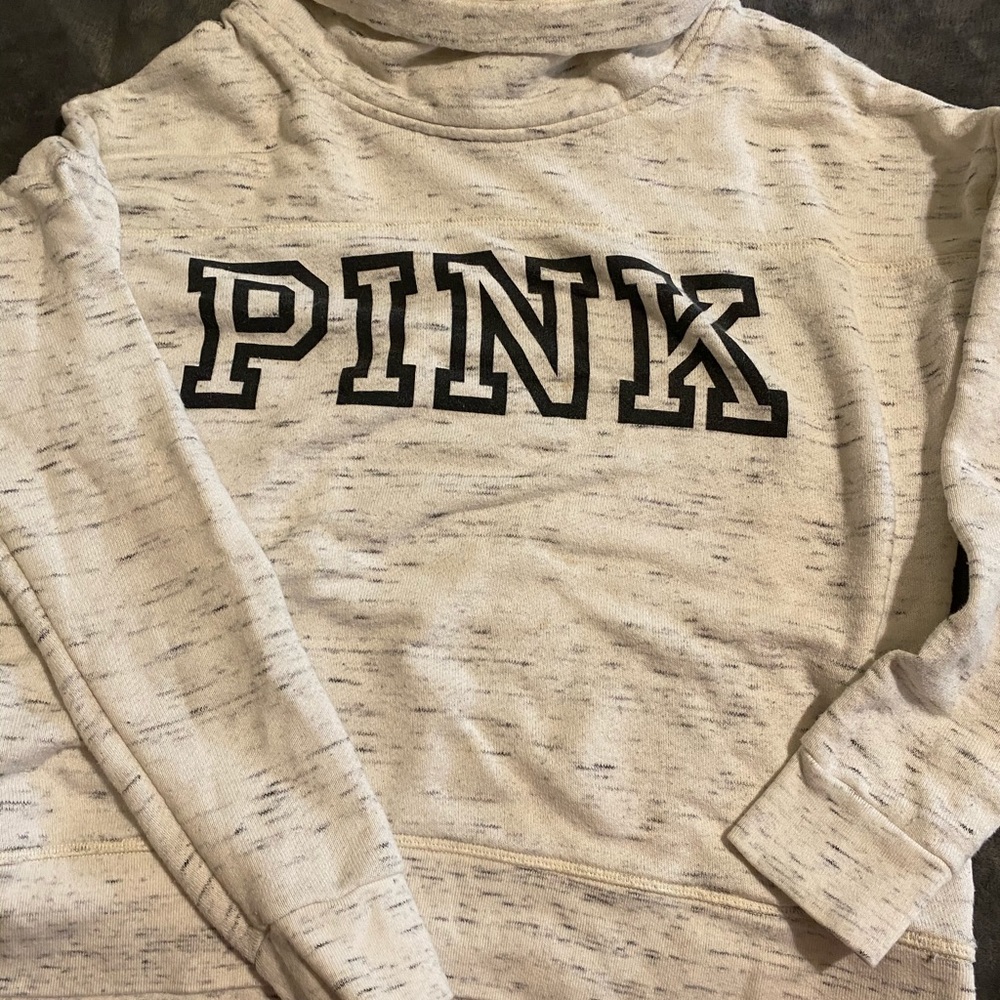 Pink crew neck